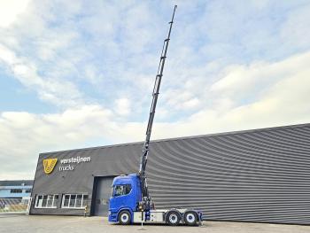Scania R500 6x2*4 / HMF 28 t/m KRAAN / CRANE / KRAN